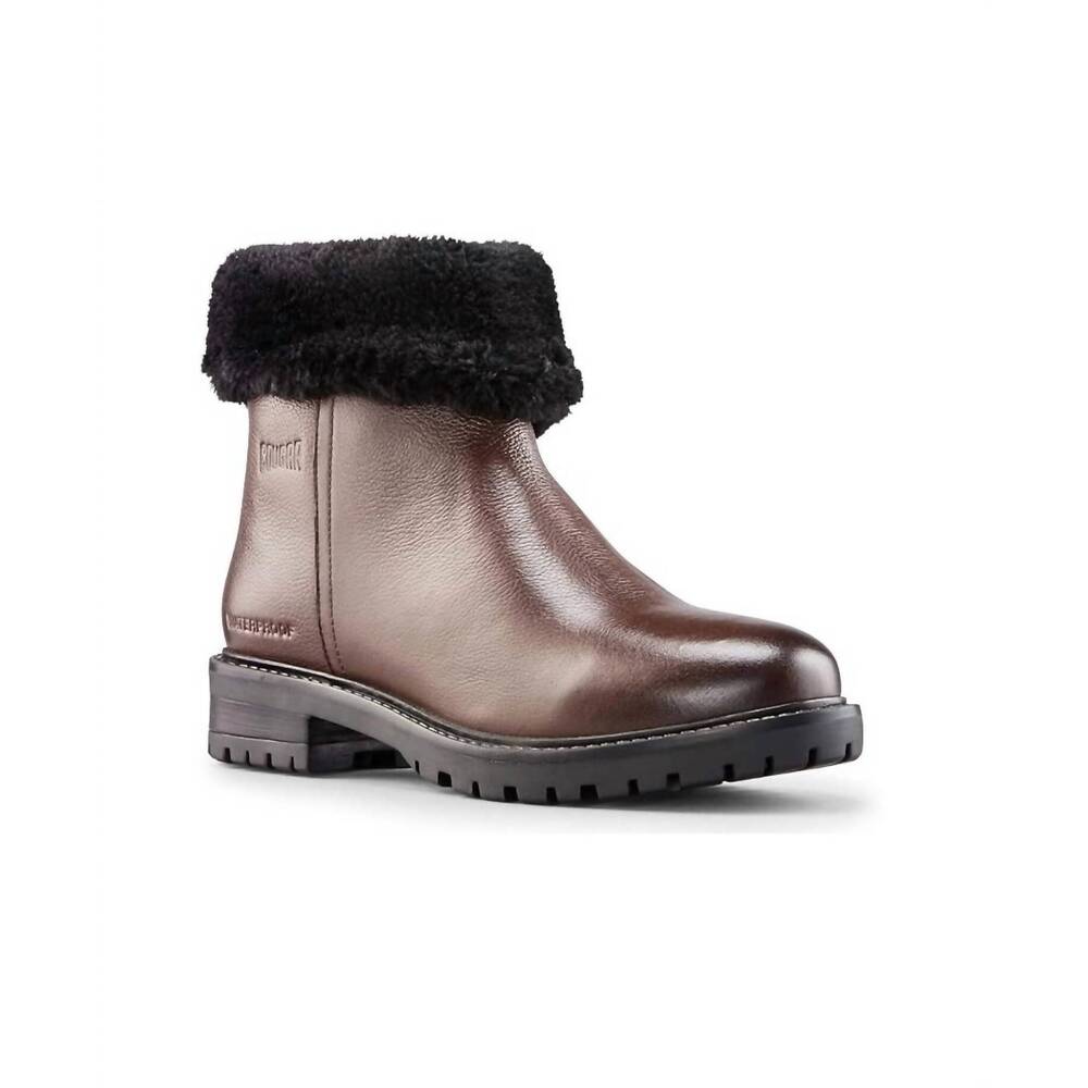 NEW COUGAR women's kendall boots in dark brown